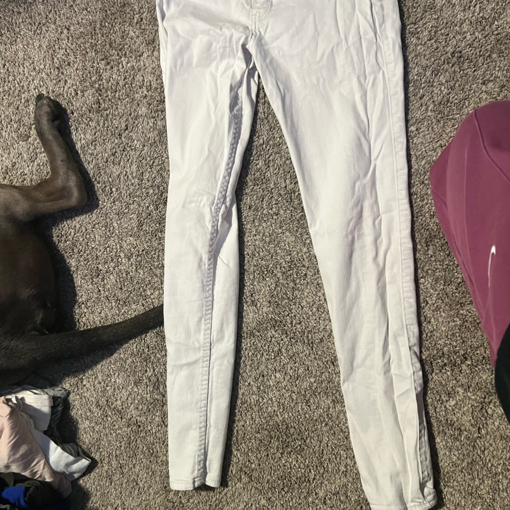 white jeans